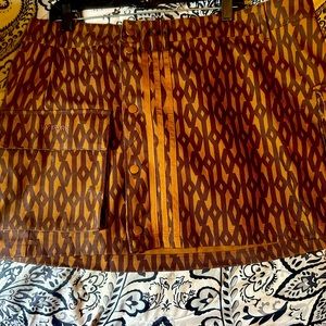 Ivy Park Monogram brown skirt , size 1xl